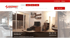 Desktop Screenshot of digiway.com.br